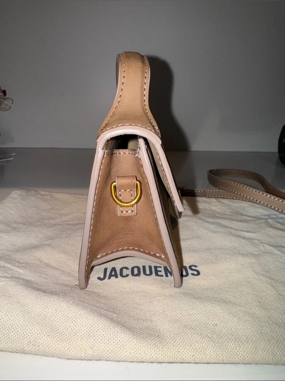 Jacquemus le bambino Mini Top-Handle Crossbody bag - Picture 5 of 10